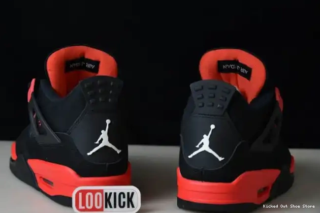 Kick Theory CT8527-016 Jordan Red Air 4 Thunder 0613